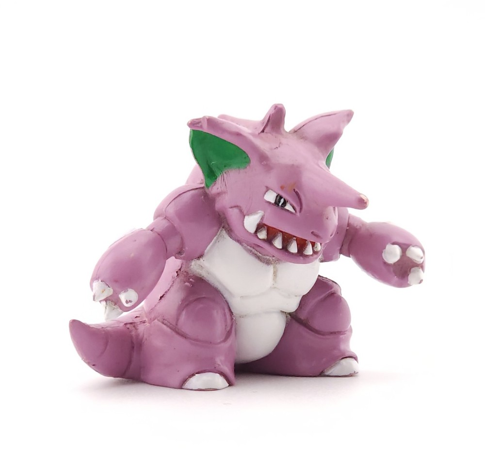 Vintage POKEMON Tomy NIDOKING Authentic CGTSJ 1990s Toy Mini Figure Collectible