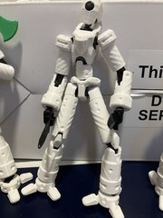 Articulated Robot Action Figure With Stand