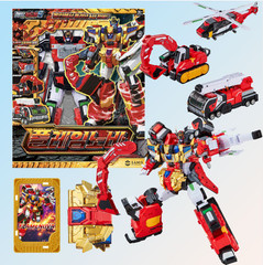 K TOY Metal Cardbot S BLASTRAIN & FLAMENOVA Red Transforming Robots Car Set 2025