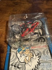 NO RULES “FINGER BIKES” Red STILL IN ORIGINAL RETAIL PACKAGE Taped Closed