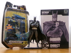 FATHER & SON BATMAN SPECIAL DEAL STATUE #’D BRIAN BOLLAND & SCUBA ASSAULT FIGURE