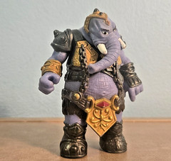 RARE TUSK Elephant Warrior Monster Chap MEI Beast Raiders 4″ Action Figure