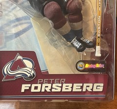 McFarlane’s Sportspicks PETER FORSBERG Series 7 Avalanche Figure New In Package