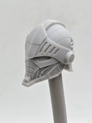 3d Printed ROBOT KNIGHT HEAD#1 1.0 For Mythic Cosmic Legions 1/12 Figure