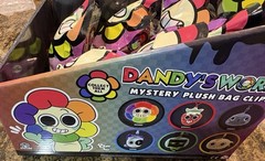 Dandy’s World Mystery Plush Bag Clips Keychain Display And 6x Packs Sealed