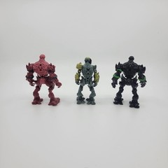 Greenbrier Final Faction Action Figures Lot – of 3 Kharn Monster Alien Figures