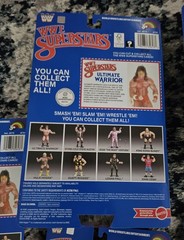 LJN WWE Superstars Series 2 Black Card ULTIMATE WARRIOR VENTURA BUNDY AUSTIN MIB