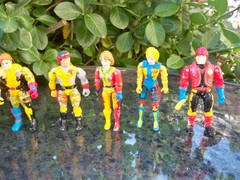LJN BIONIC SIX 6 COMPLETE SET OF FIGURES KLUNK JACK JD CHOPPER BUNJI REPRO ACC