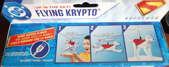SUPERGIRL’S DOG KRYPTO ! ` ` ` Flying Toy, DC Studios & Spin Master, USB Charger
