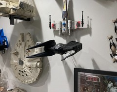 Starship Wall Mount for Star Wars Kylo Ren’s TIE Silencer (2016) The Last Jedi