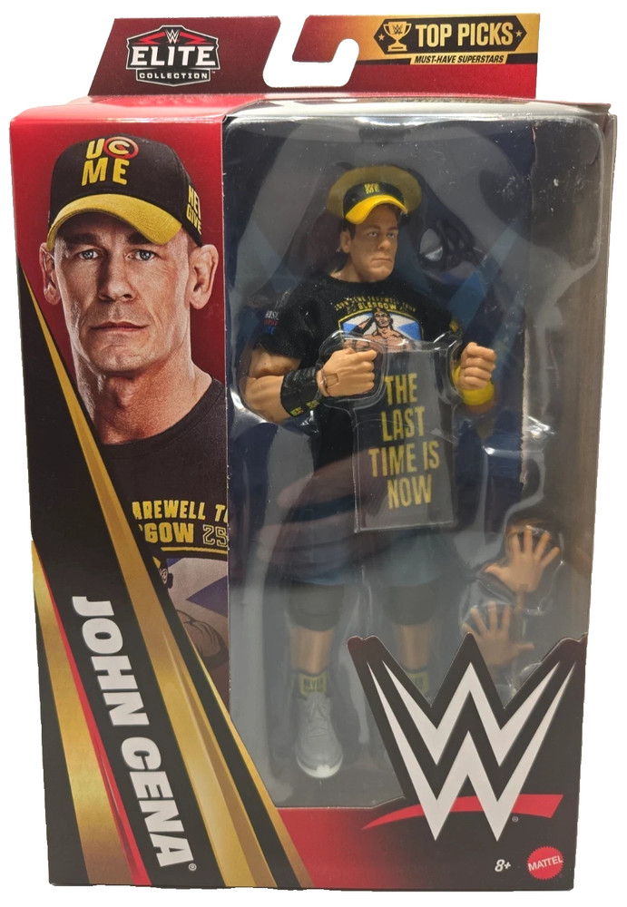 WWE Elite Top Picks 2026 John Cena The Last Time is Now Figure FREE SHIPPING!