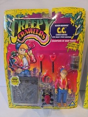 Vintage 1994 Toymax Creepy Crawlers C.C. (Chris Carter) & Squirmnator Brand New