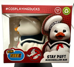 NEW MINI TUBBZ STAY PUFT (Marshmallow Man) Ghostbusters Cosplaying Rubber Duck