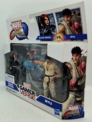 New! Marvel vs. Capcom Black Widow vs. Ryu 2 Pack Action Figure Street Fighter🔥