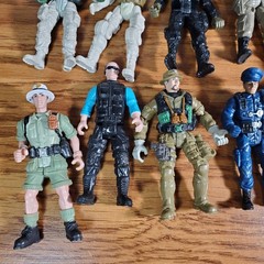 Chap Mei Soldier Military Lot 20 Action Figures Army Special Forces Various Toys
