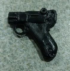 1960’s Marx Johnny West Mike Hazard Double Agent Luger Action Handle