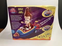 Jimmy Neutron Strato XL Rocket 2001 Nickelodeon! Sparking Action! New In Package