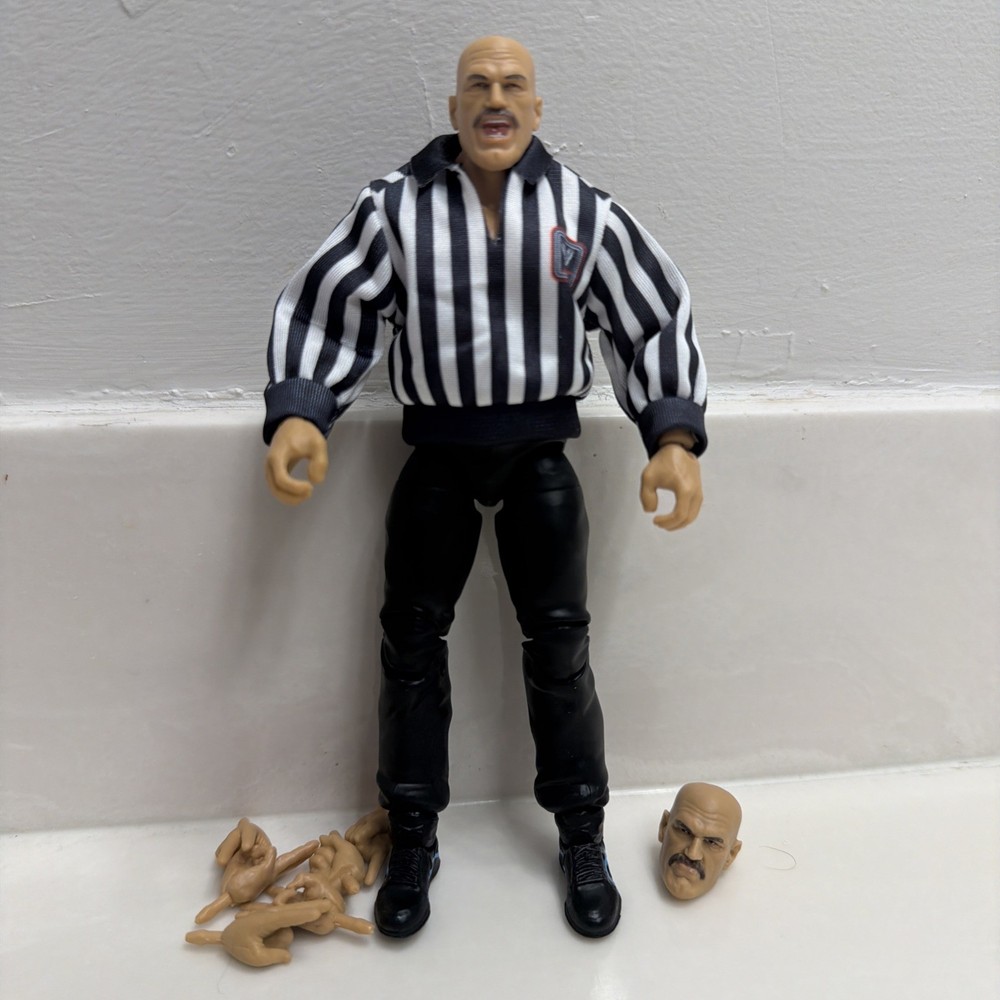 WWE Elite Summerslam Jesse Ventura BAF Build A Figure Complete Mattel