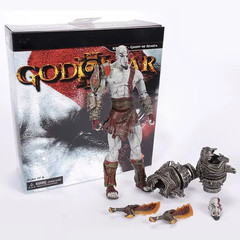 Classic Game NECA God of War 2 II Kratos in Ares Armor W Blades 7″ PVC Action Fi