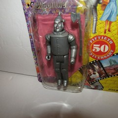 Tin Man The Wizard of Oz 50th Anniversary Vintage 4” Action Figure New Worn Card