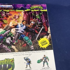 TURTLES of GRAYSKULL CLAMP CHAMP Figure TMNT MOTU Mattel 2024 NEW