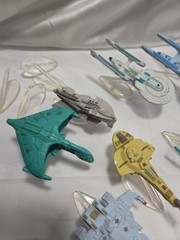 Vintage 1994 Micro Machines Star Trek Collection TV Movie Ships Lot of 15