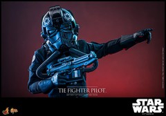 Hot Toys 1/6 Scale Figure Star Wars New Hope Tie Fighter Pilot Figure MMS798 NEW