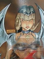 1998 Sisters of Darkness Letha Platinum Action Figure Skybolt Comics