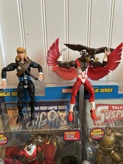 Marvel Legends Mojo Series Set Gold Iron Man Baron Zemo Variant Falcon Luke Cage