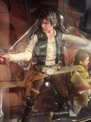Star Wars Black Series Han Solo Leia Heroes of Endor SDCC Exclusive Diorama 6-In