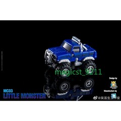 DR.WU Little Monster Action Figure TOY 8CM MC03T Wheelie Trucks Robots PVC/ABS
