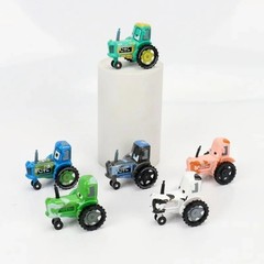 Pixar Cars Clutch Aid Racing Tractor Frank1:55 Diecast Model Bulldozer ToysLoose