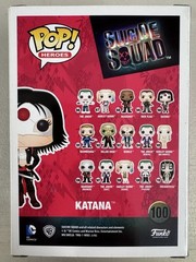Katana 100 ~ DC Heroes: Suicide Squad ~ Funko Pop Vinyl ~ Signed Karen Fukuhara