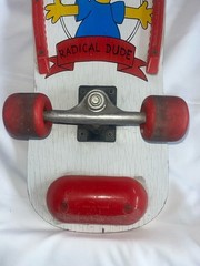 Vintage 1990 The Simpsons Bart Simpson Vehicle of Destruction Skateboard