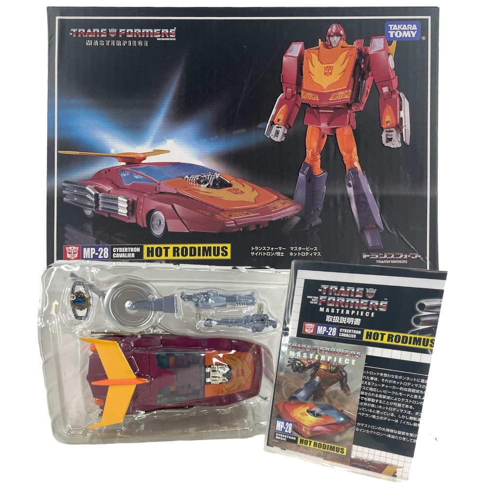 Transformers Masterpiece MP-28 Hot Rodimus Action Figure Takara Tomy – Open Box