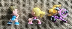 Lot Of 3 Ninja Kidz TV Action Figures Disaster, Payton, Ashton 2.25″ To 2.75″
