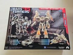 NEW Transformers Movie Screen Battles Over Mission City Megatron Vs Autobot Jazz