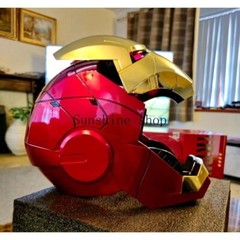 Autoking Iron Man Helmet MK5 1/1 Voice-controlled Mask Transform Cosplay Prop US