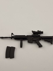 1/12 scale M4A1 Assault Rifle Soldier Weapon Model Toy for 6″ Action Figure Doll