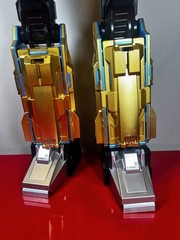 TRANSFORMING ROBOT SAMS CLUB MEMBER’S MARK HUGE 23″ GOLDTONE TO BLUE TOY TESTED