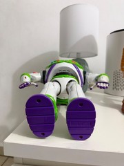 Toy Story Thinkway Toys Buzz Lightyear and Woody, Stand included