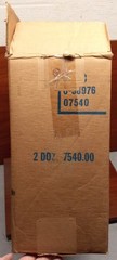 Inhumanoids Hasbro 1986 EARTH CORPS. FIGURE EMPTY FACTORY CASE!! Super Rare!!!