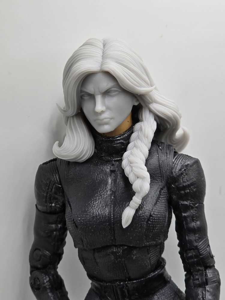 3d Printed SONJA THE WARRIOR HEAD#3 1:10 7″ SELECT DC MULTIVERSE SCALE