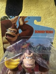 Donkey Kong With Bananas 4″ Action Figure Jakks Pacific World Of Nintendo Mario