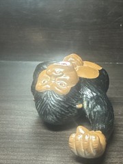 Vintage 1986 Universal Studios King Kong Plastic Rubber Toy Figure Finger Puppet