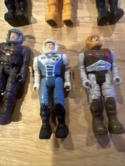vintage STARCOM LOT of 12 FIGURES Few Accessories