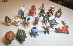 ITALIAN BRAINROT TOYS, TRALALERO TRALALA ACTUON FIGURE, 21 PIECES