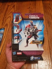 Marvel Avengers Movie Series 3.75″ HAWKEYE Action Figure #05 Hasbro 2011
