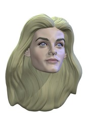 Argo Lady Custom Action Figure Head 1:9 or 1:6 Mego