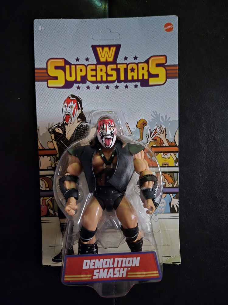 WWE Superstars Mattel Wave 17 Demolition Smash SEALED NIB UNPUNCHED